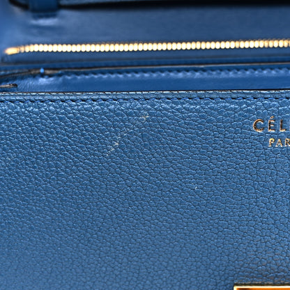 Celine Goatskin Medium Classic Box Flap Bag Deepsea 13 of 13