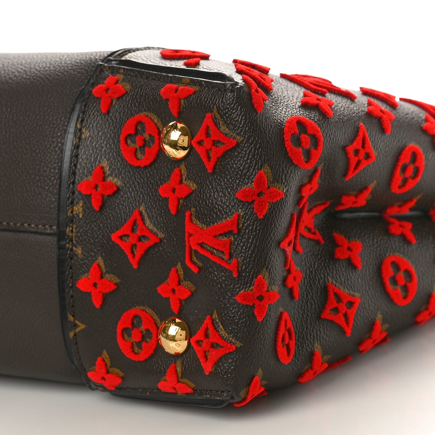 Veau Cachemire Tote W PM Chocolate