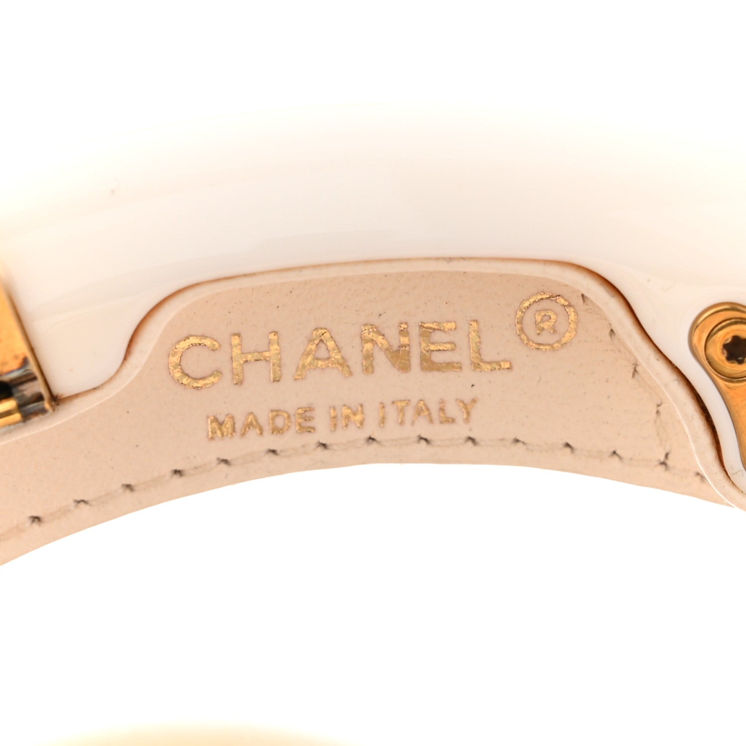 Chanel Resin Crystal Rescue Wheel Minaudière White 6 of 11