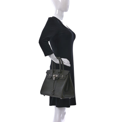 Hermes Epsom Birkin 30 Vert De Gris 2 of 8