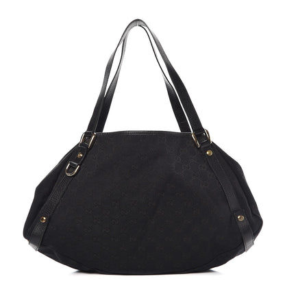 Gucci Monogram Medium Abbey Shoulder Bag Black 1 of 11