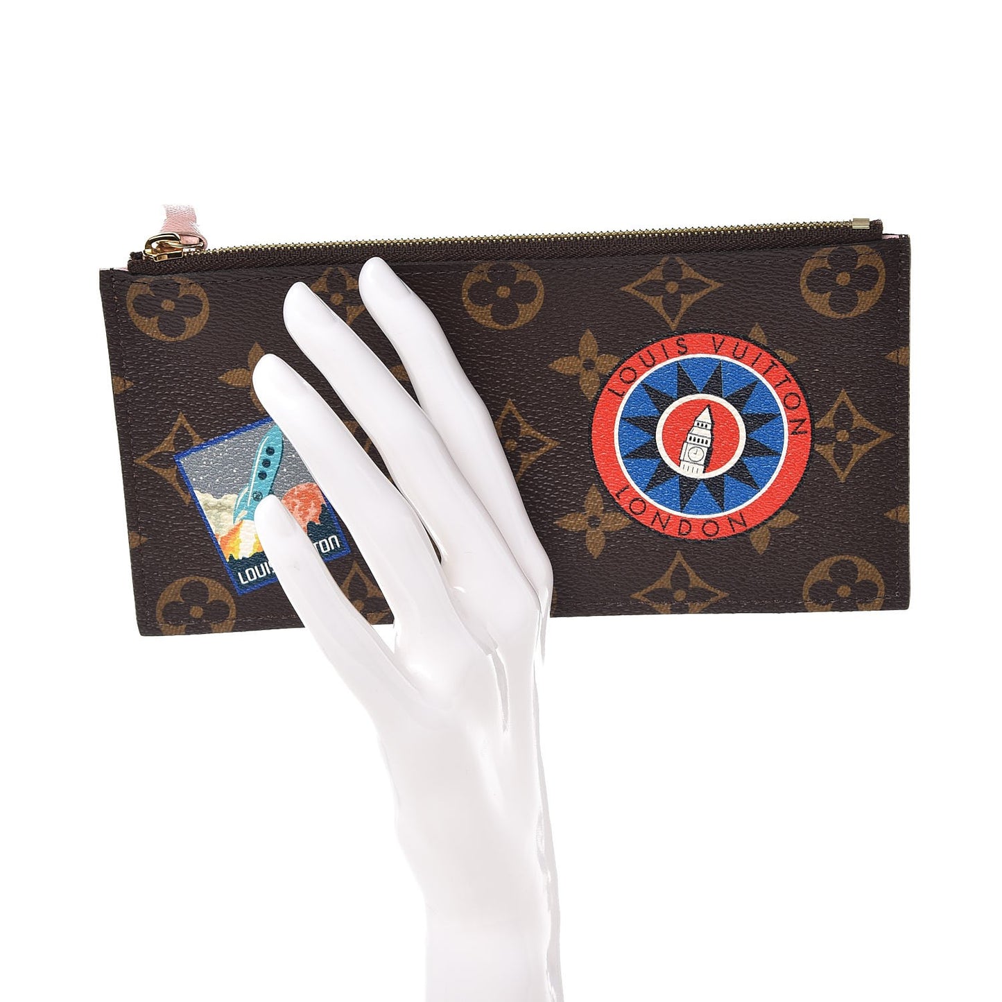 Monogram My LV World Tour Felicie Chain Wallet Zippered Insert