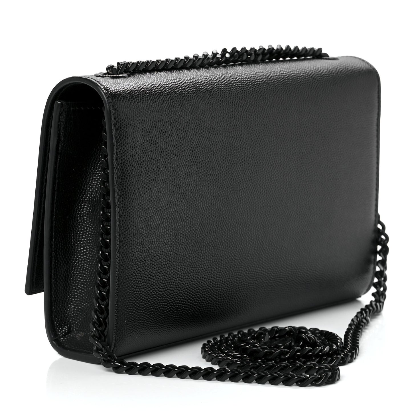 Grain De Poudre Small Monogram Kate Satchel Black