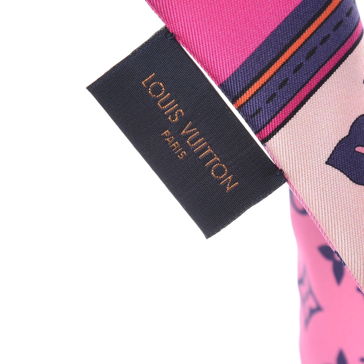 Louis Vuitton Silk Monogram Superstition Bandeau Rose 5 of 6