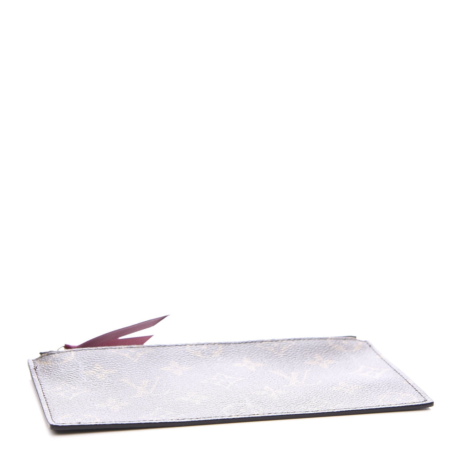 Louis Vuitton Monogram Felicie Chain Wallet Zippered Insert Fuchsia 3 of 7