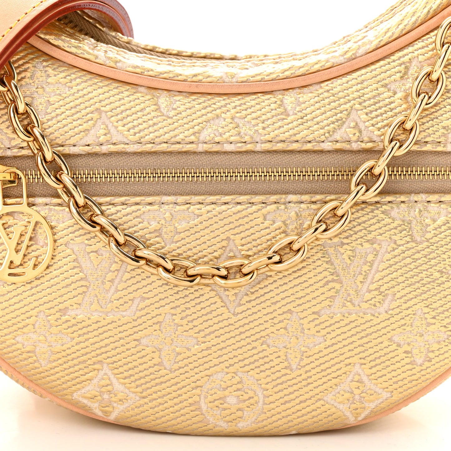 Monoglam Loop PM Beige