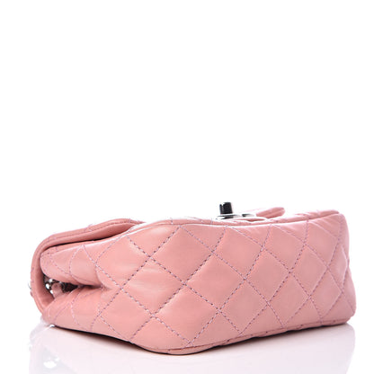 Chanel Lambskin Quilted Mini Square Flap Pink 4 of 13