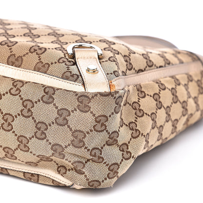 Gucci Monogram Medium Abbey Tote White 10 of 16