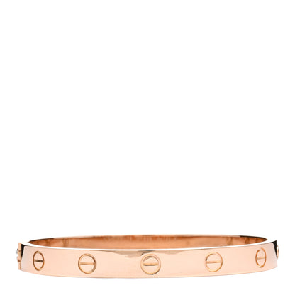 Cartier 18K Pink Gold LOVE Bracelet 16 2 of 5