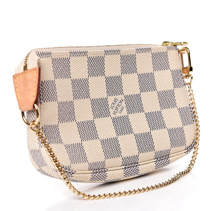 Louis Vuitton Damier Azur Mini Pochette Accessories 3 of 6