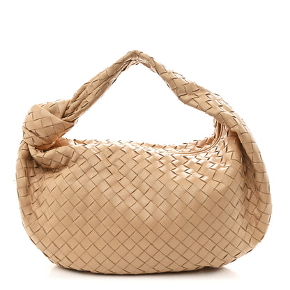 Bottega Veneta Nappa Intrecciato Small Jodie Hobo Almond 1 of 11