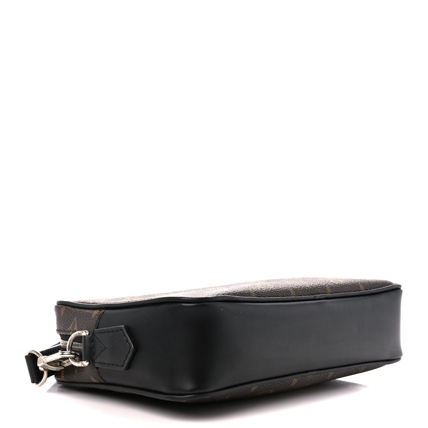 Louis Vuitton Monogram Macassar Kasai Clutch Black 4 of 10