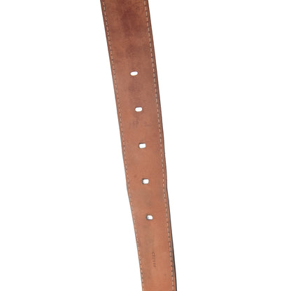 Louis Vuitton Damier Ebene 30mm Ellipse Belt 85 34 6 of 8