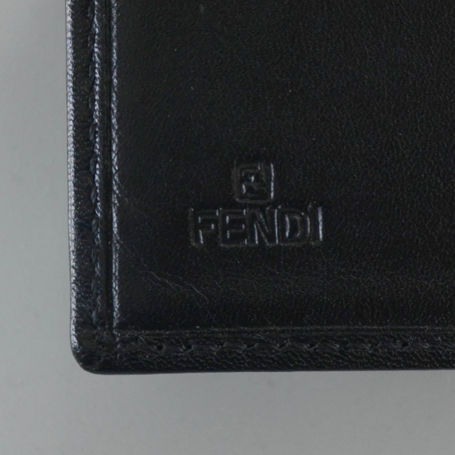 Fendi Zucchino Bi-Fold Wallet Brown 6 of 8