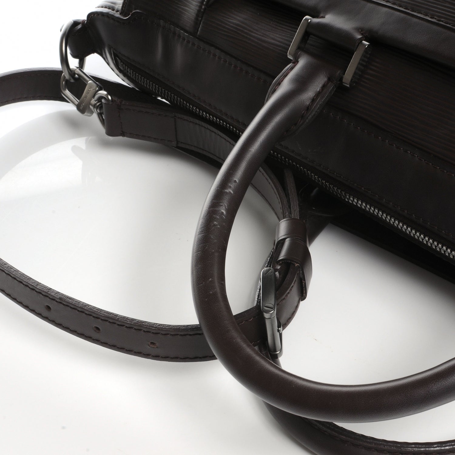 Louis Vuitton Epi Dhanura MM Moka 6 of 7