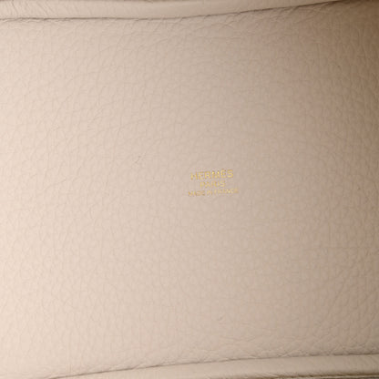 Hermes Taurillon Clemence Picotin Lock 18 PM Gris Pale 6 of 11