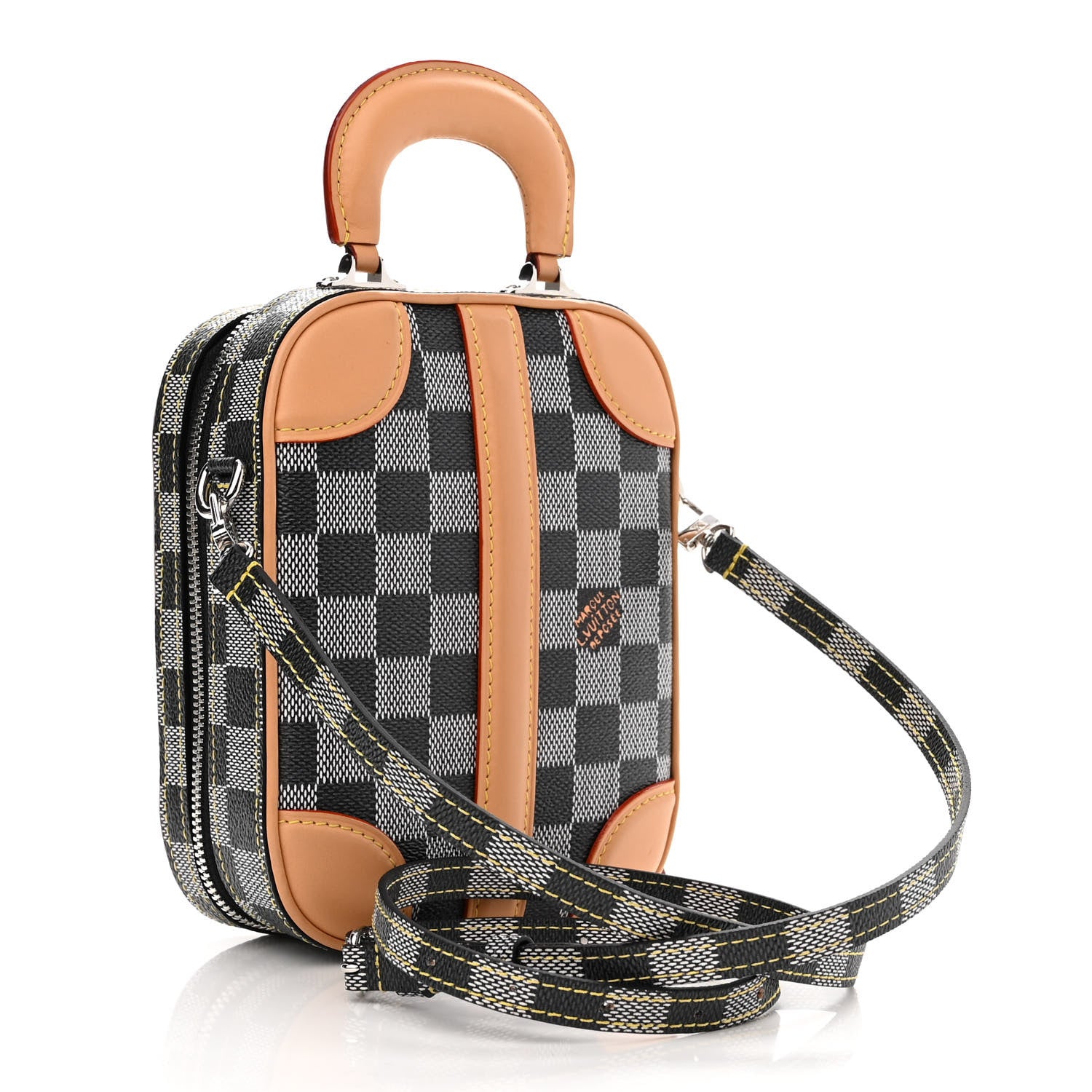 Louis Vuitton Damier Colors Valisette Verticale 3 of 10
