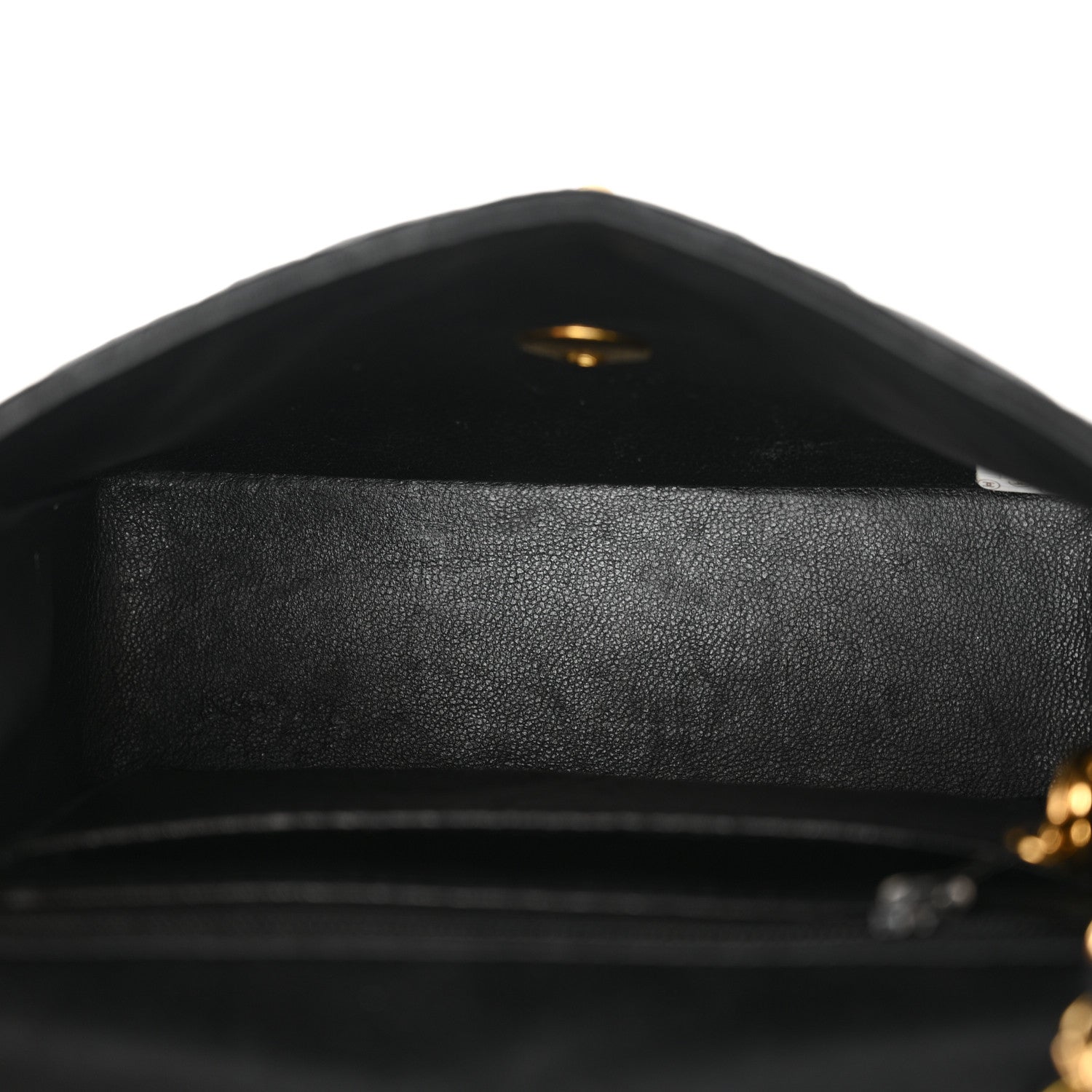 Chanel Satin Quilted Mini Square Flap Black 5 of 16