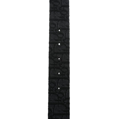 Christian Dior Oblique 35mm Reversible Belt 95 Black 4 of 8
