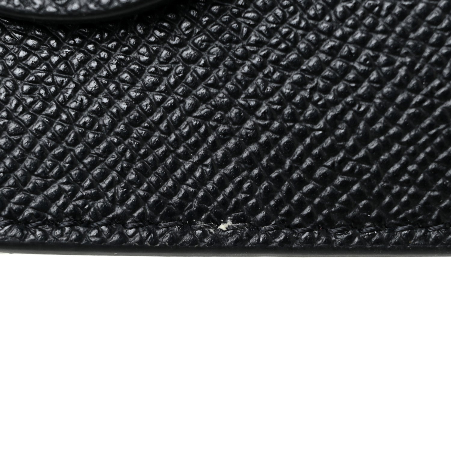 Christian Dior Grained Calfskin Saddle Belt Bag Black 13 of 14