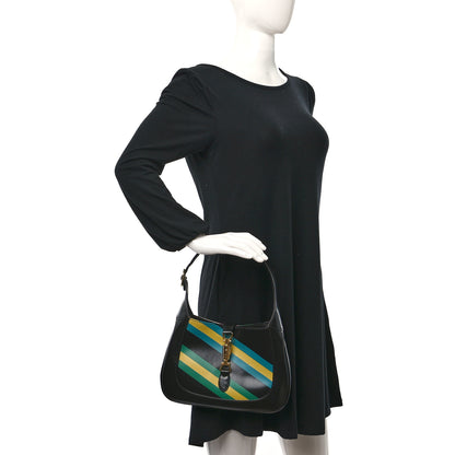 Gucci Calfskin Centum Small Jackie 1961 Hobo Black 2 of 9