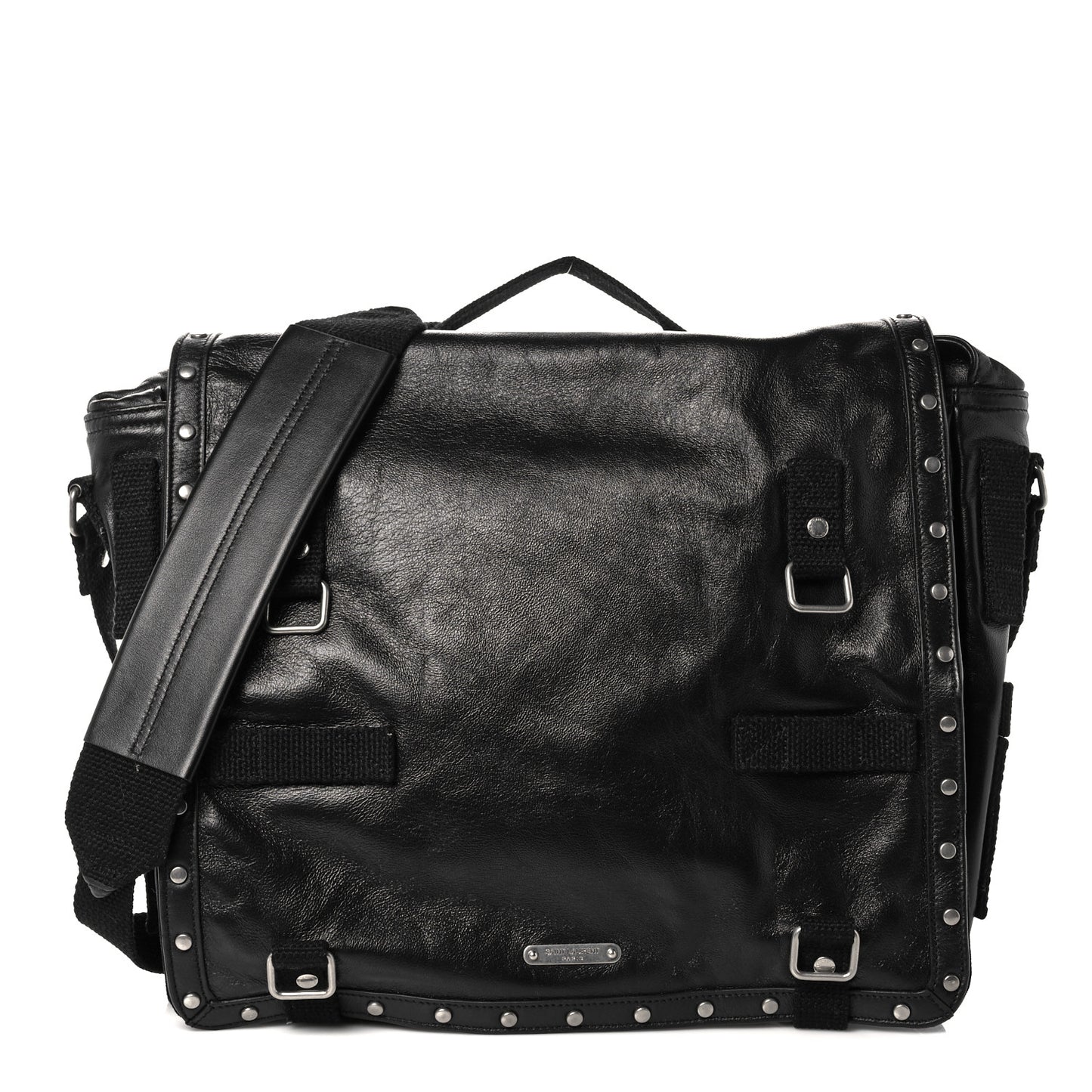 Lambskin Shoulder Bag Black
