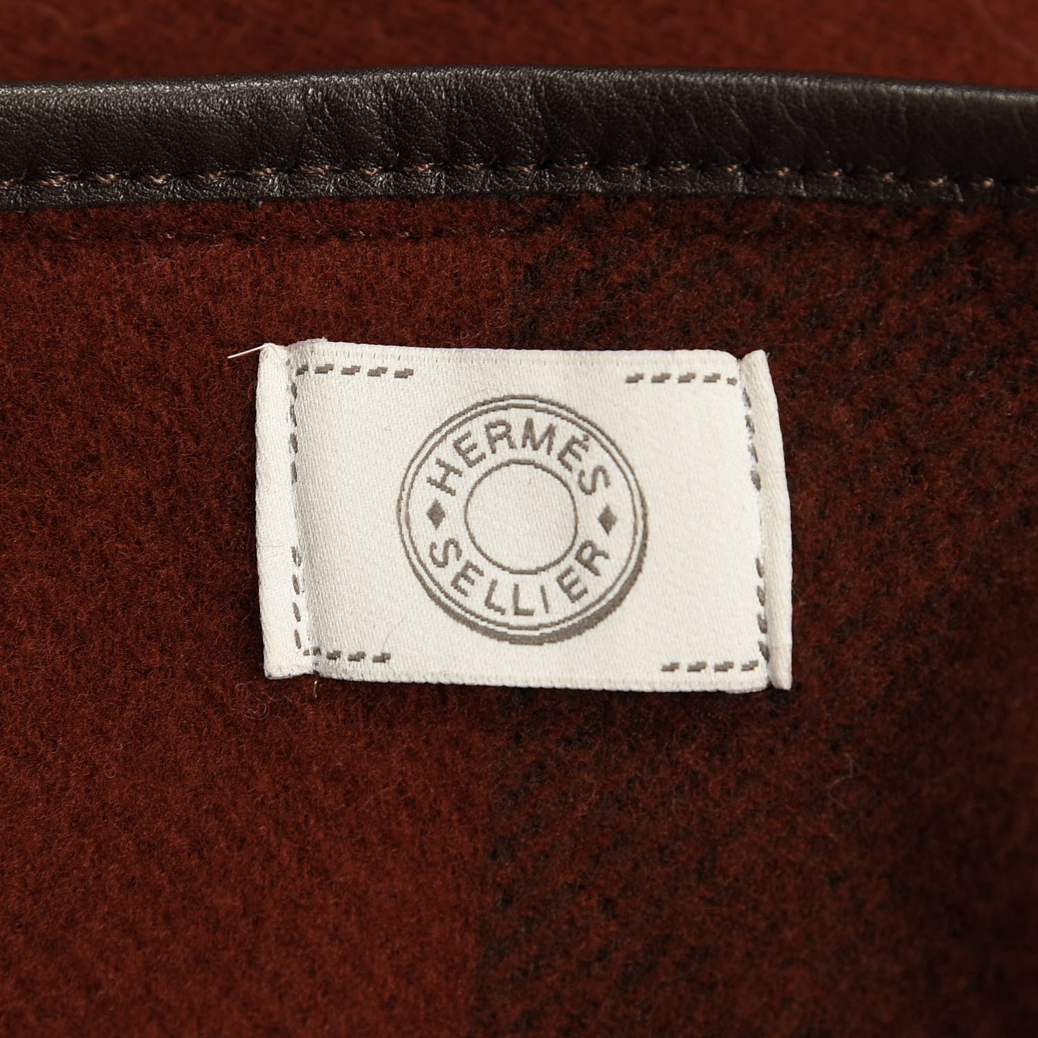 Hermes Merino Wool Cashmere Rocabar Poncho 2 of 3