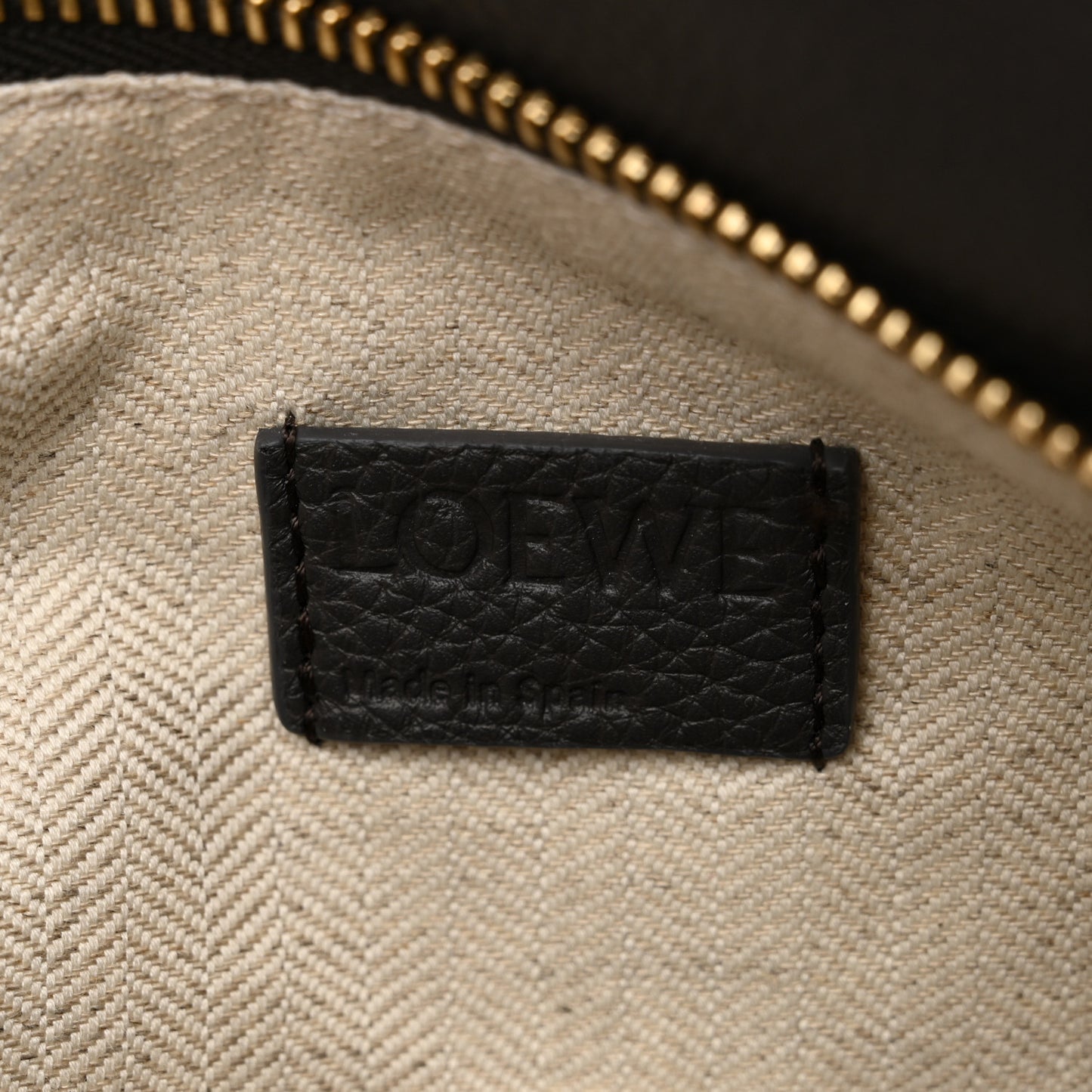 Soft Grained Calfskin Small Puzzle Edge Bag Dark Grey