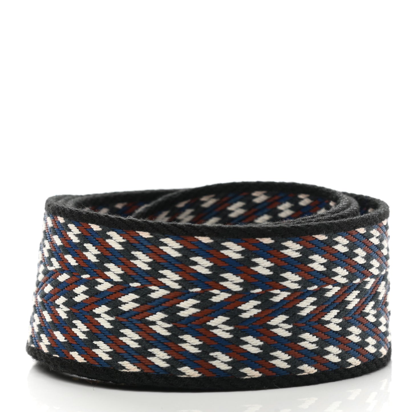 Toile Swift 50mm Sangle ZigZag Shoulder Strap Black White Deep Blue