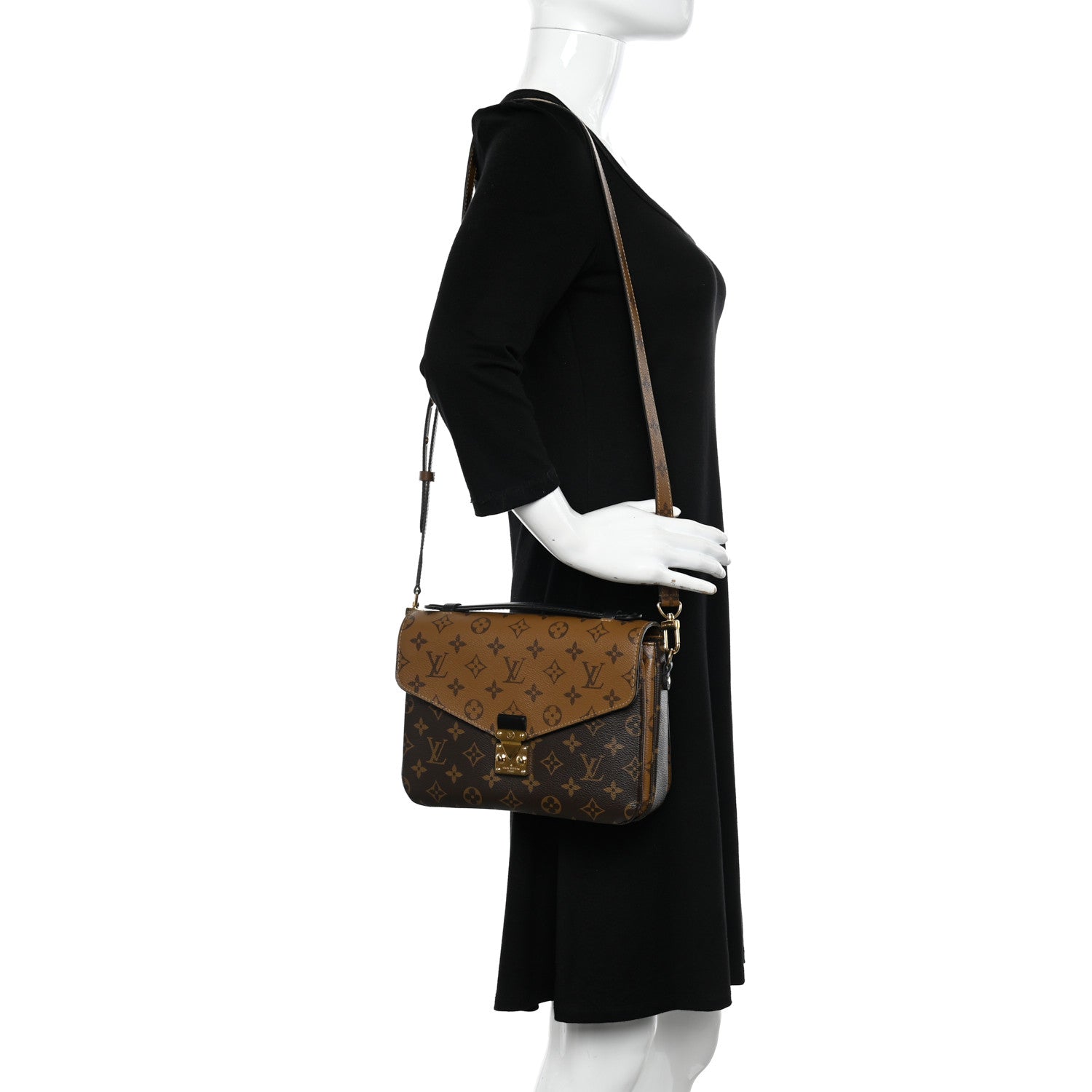 Louis Vuitton Reverse Monogram Pochette Metis 2 of 11