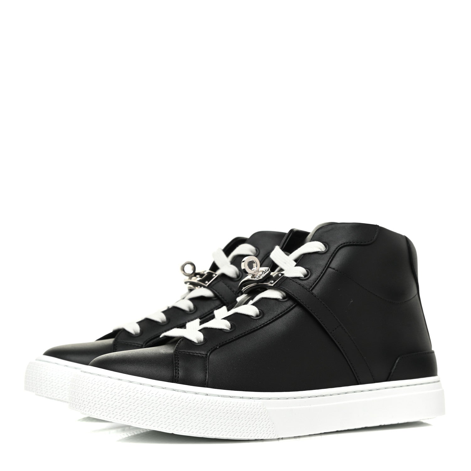 Hermes Calfskin Daydream Sneakers 37.5 Black 3 of 8