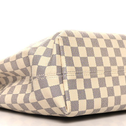 Louis Vuitton Damier Azur Graceful PM Rose Ballerine 8 of 9