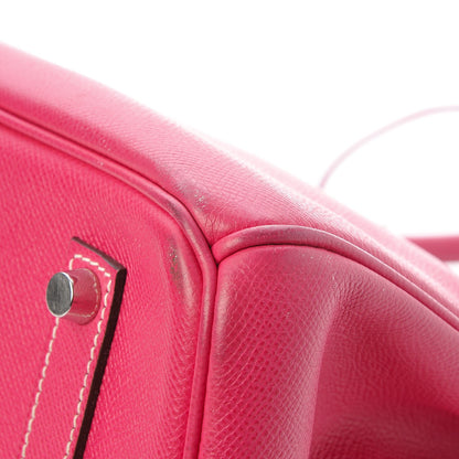 Hermes Epsom Birkin 35 Rose Tyrien 34 of 36