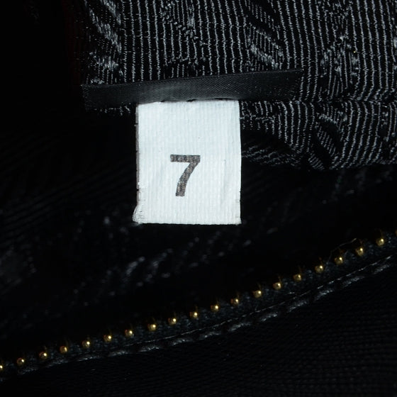 Prada Saffiano Lux Small Tote Nero Black 8 of 12