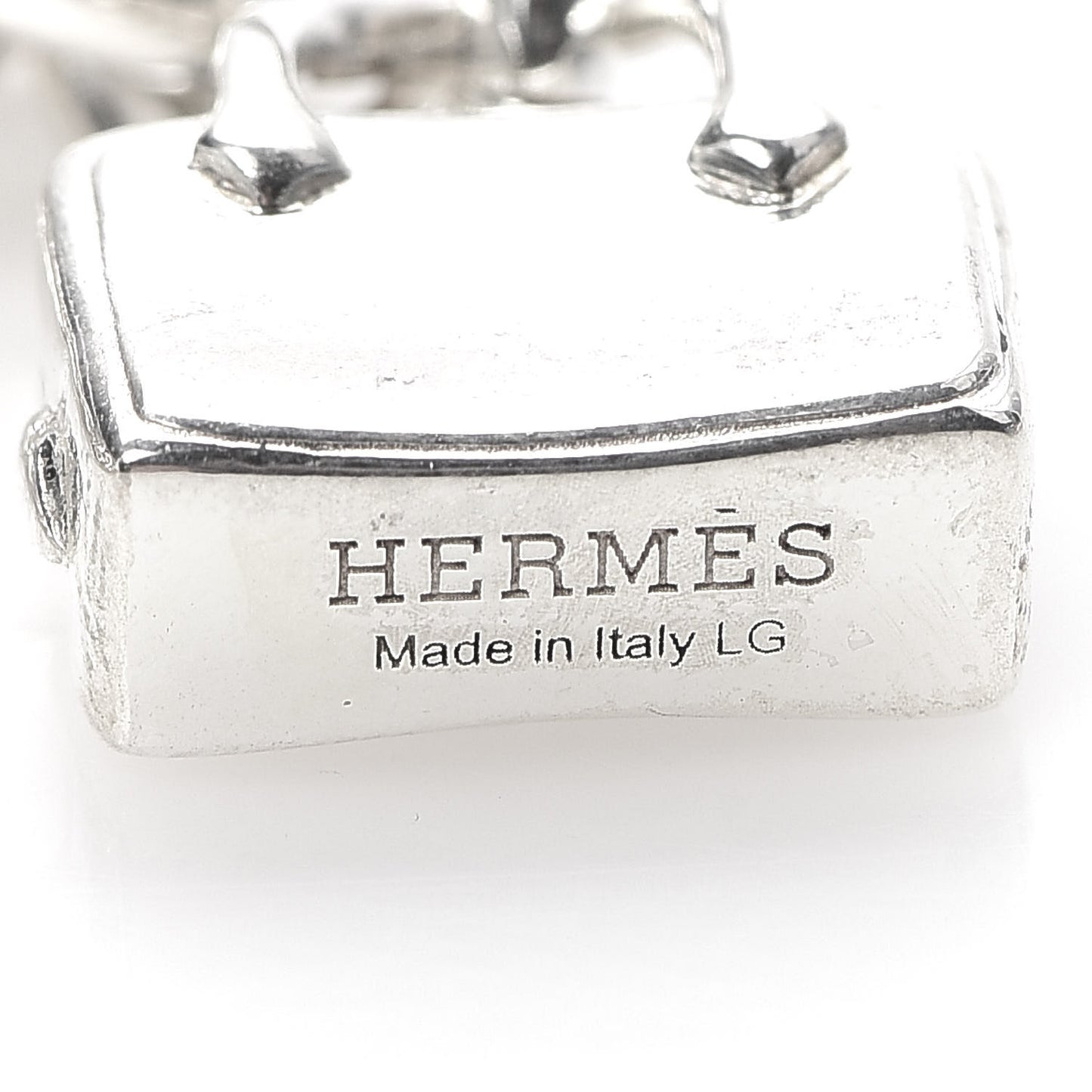 Sterling Silver Five Bags Amulette Charm Bracelet LG