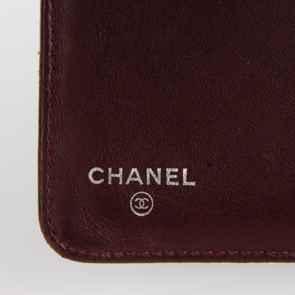Chanel Lambskin Quilted L-Zip Pocket Wallet Black 6 of 8