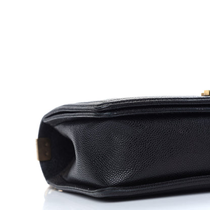 Chanel Caviar Quilted New Medium Boy Flap Black 8 of 9