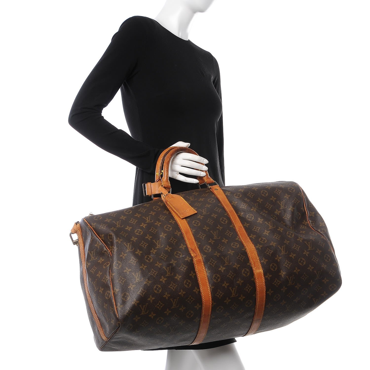Louis Vuitton Monogram Keepall Bandouliere 60 3 of 24