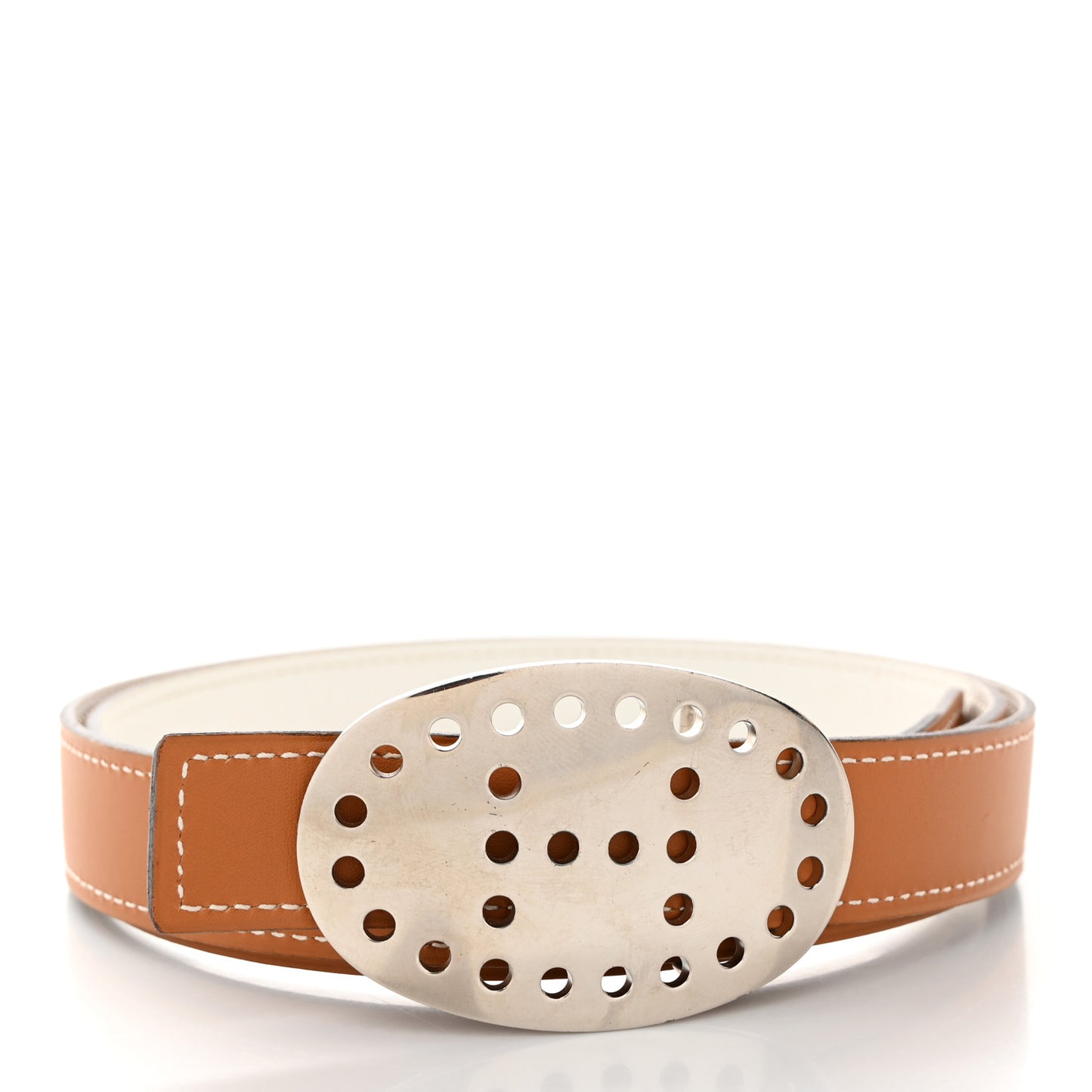 Epsom Box 18mm Mirage Belt 85 34 White Gold