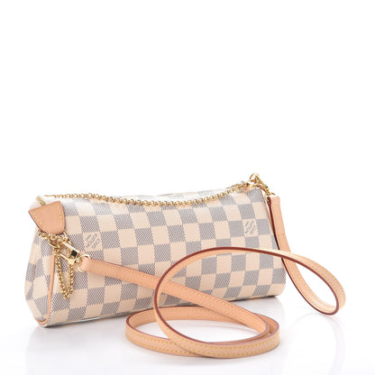 Louis Vuitton Damier Azur Eva Clutch 3 of 10