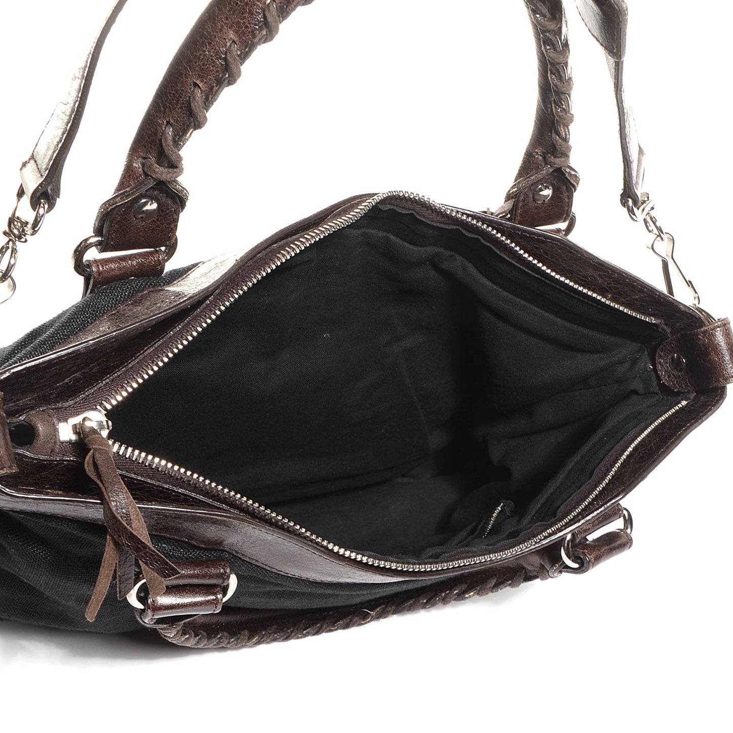 Chevre Denim Classic Hardware First Chocolate