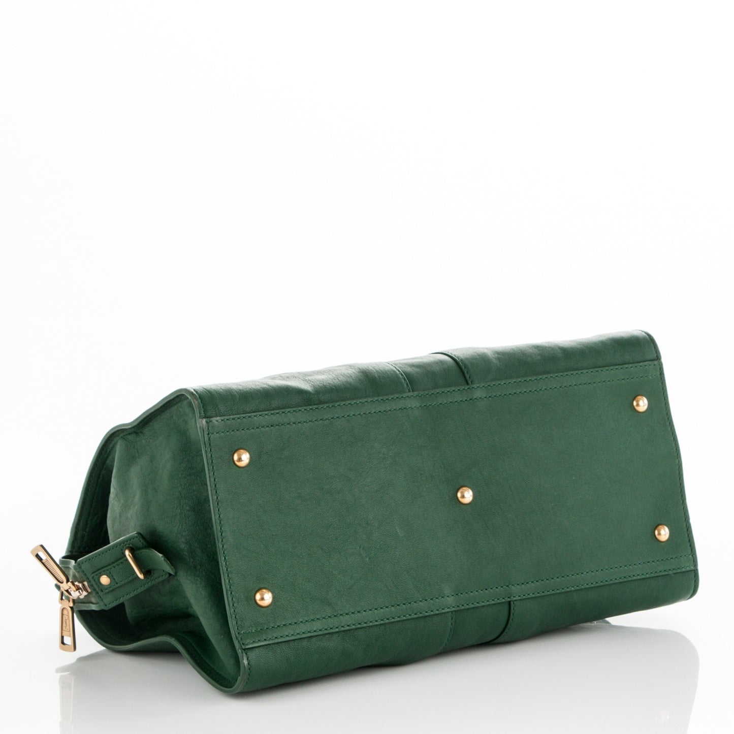 Sheepskin Medium Cabas ChYc Tartan Green