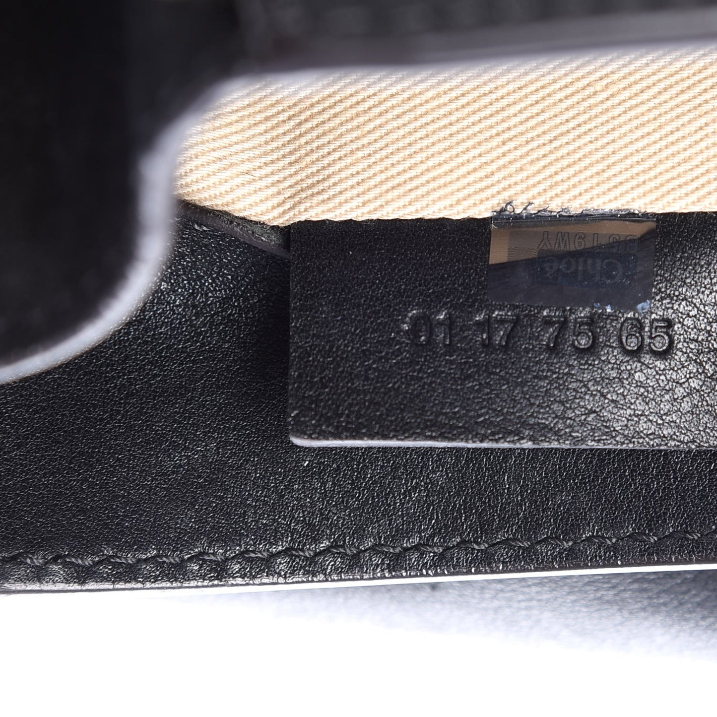 Suede Calfskin Mini Faye Backpack Black