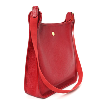 Hermes Buffle Skipper Vespa PM Rouge Vif 2 of 8