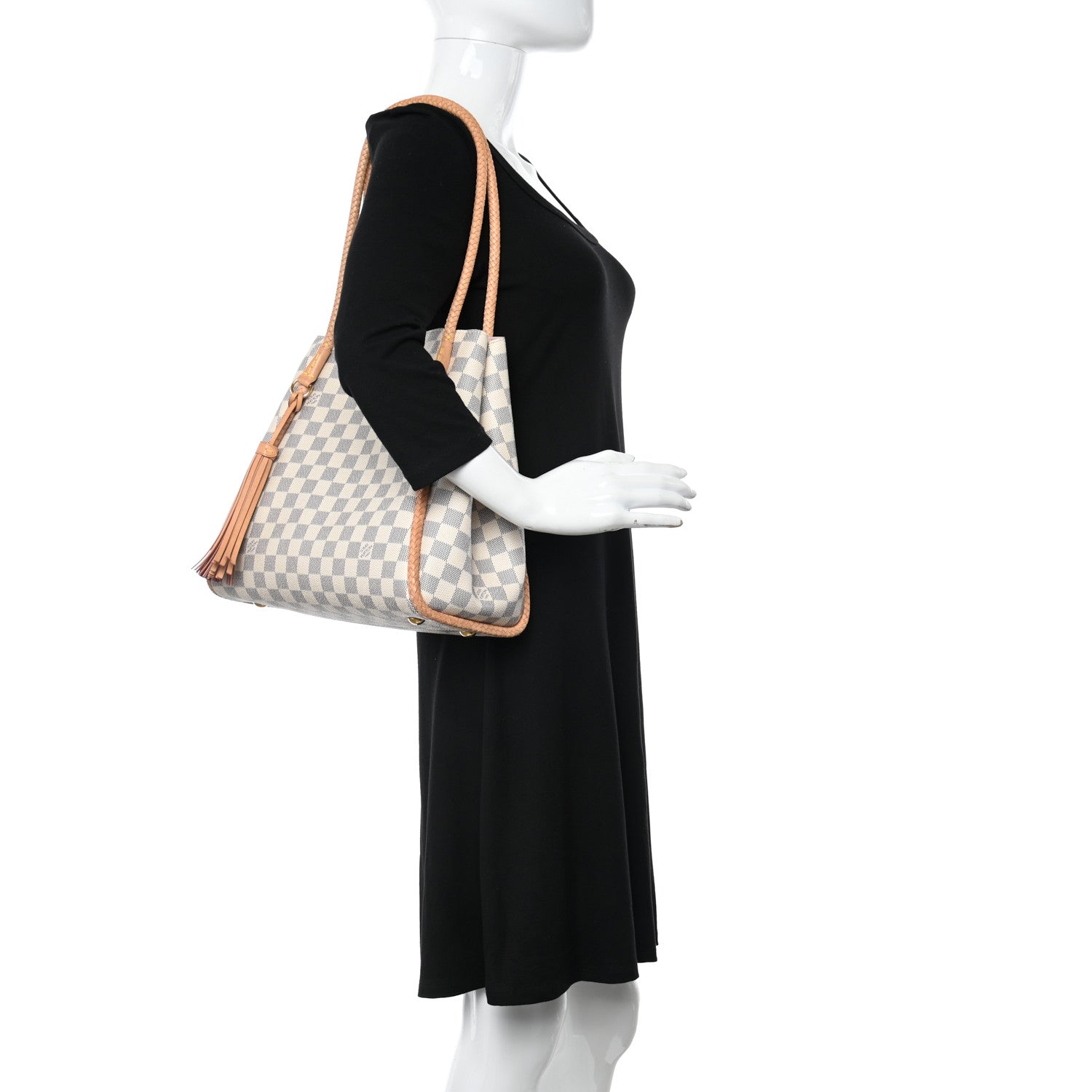 Louis Vuitton Damier Azur Propriano Rose Ballerine 2 of 14