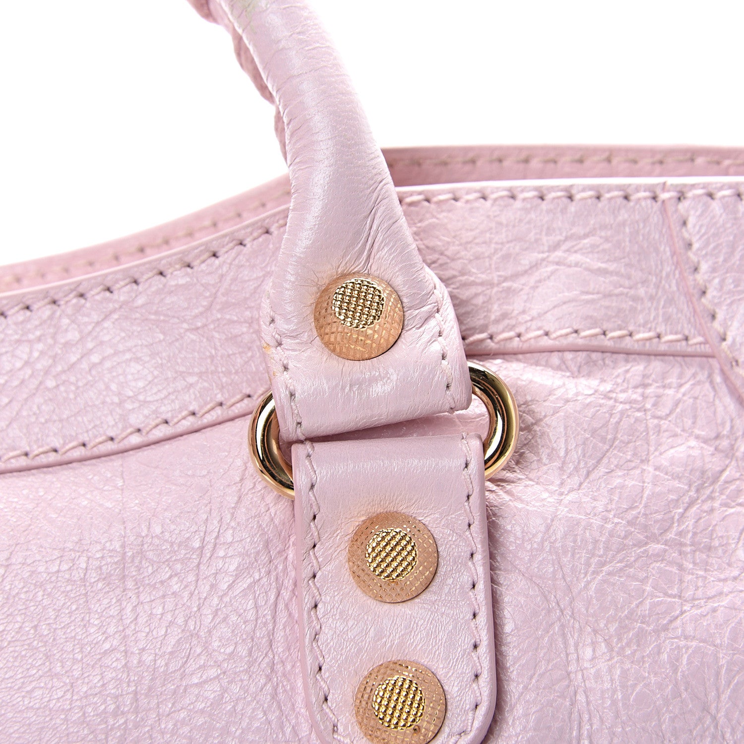 Balenciaga Agneau Giant 12 Gold Hardware City Rose Poudre Rose Petunia 13 of 16