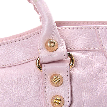 Balenciaga Agneau Giant 12 Gold Hardware City Rose Poudre Rose Petunia 13 of 16