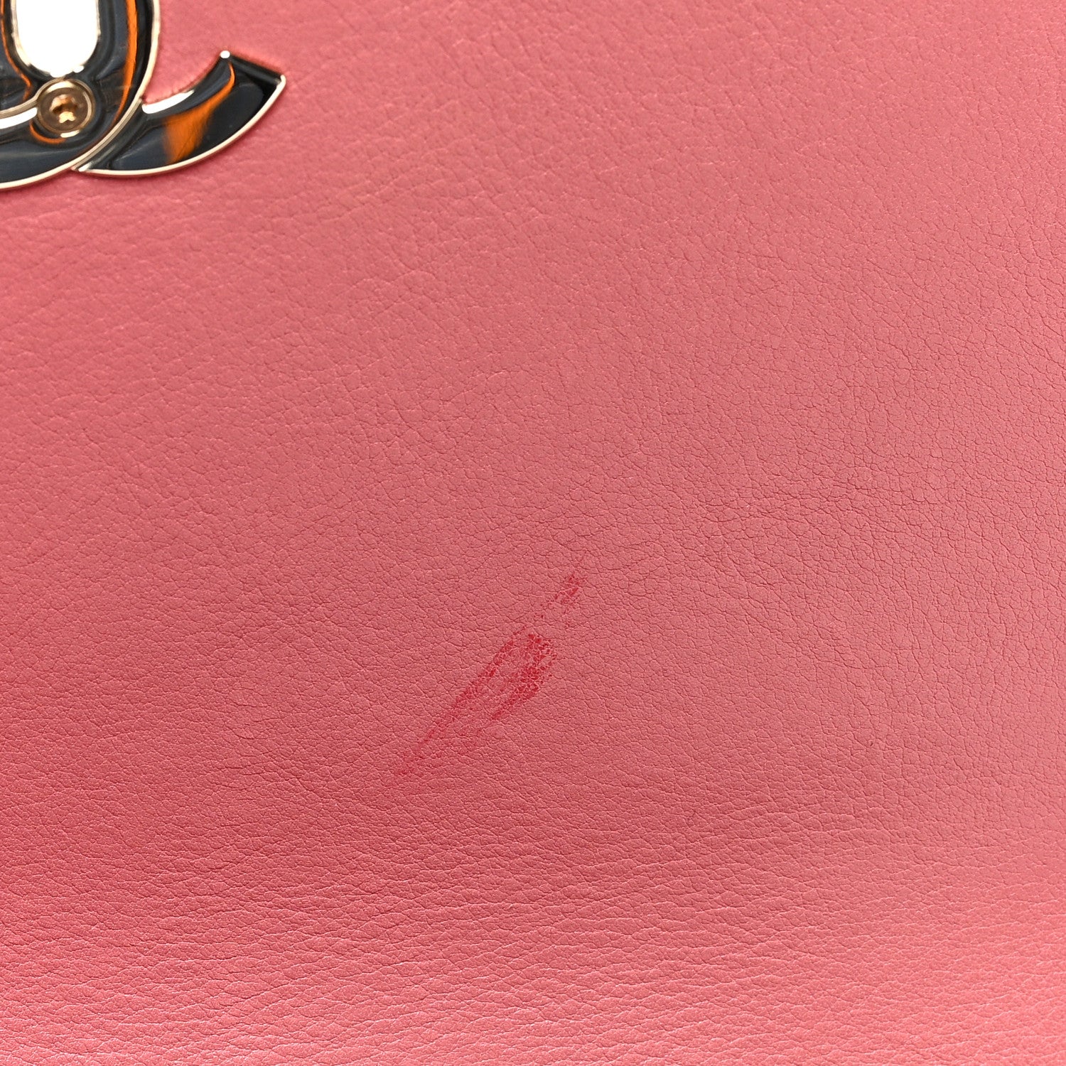 Chanel Calfskin Stitched Small Flap Bag Pink 11 of 11
