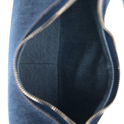 Stella McCartney Eco Alter Denim Logo Small Hobo Smoky Blue 5 of 10