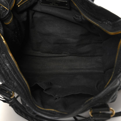 Balenciaga Agneau Classic Gold Hardware City Black 6 of 12